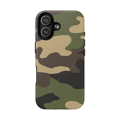 K-Factor Supply Co BDU Camo Tough Magnetic iPhone Case iPhone 17 / Matte