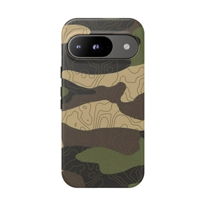K-Factor Supply Co BDU Topo Tough Android Case Google Pixel 9 / Matte