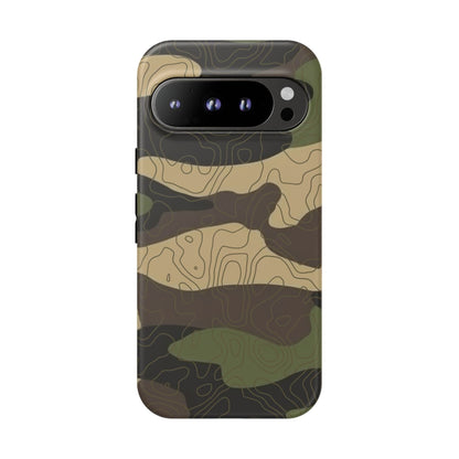 K-Factor Supply Co BDU Topo Tough Android Case Google Pixel 9 Pro / Matte