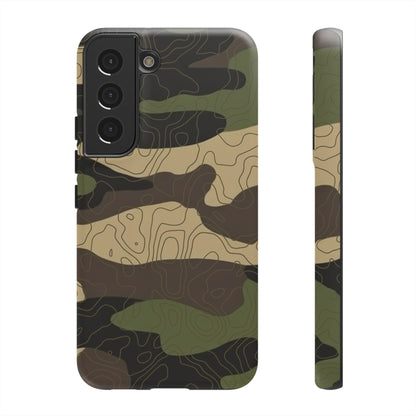 K-Factor Supply Co BDU Topo Tough Android Case Samsung Galaxy S22 / Matte