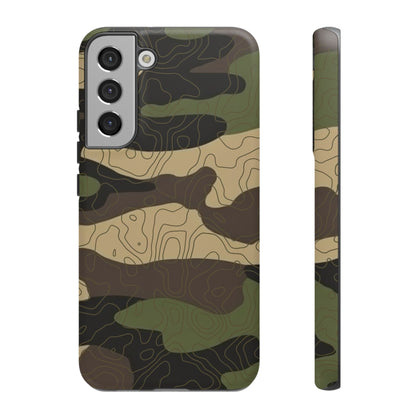 K-Factor Supply Co BDU Topo Tough Android Case Samsung Galaxy S22 Plus / Matte