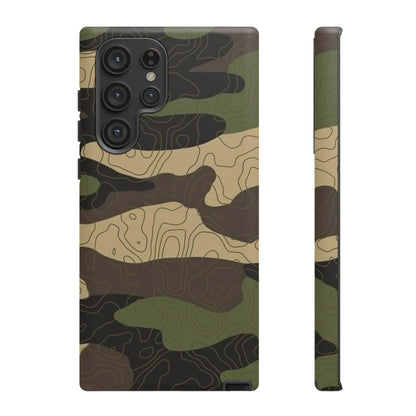 K-Factor Supply Co BDU Topo Tough Android Case Samsung Galaxy S22 Ultra / Matte