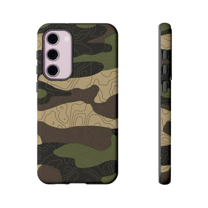 K-Factor Supply Co BDU Topo Tough Android Case Samsung Galaxy S23 Plus / Matte