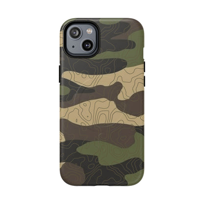 K-Factor Supply Co BDU Topo Tough Magnetic iPhone Case iPhone 14 Plus / Matte
