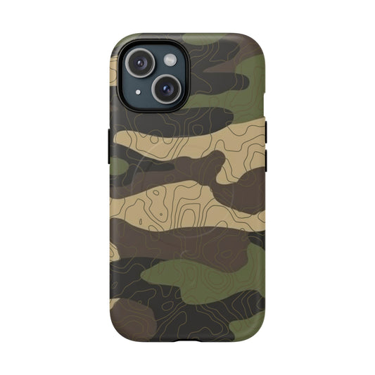 K-Factor Supply Co BDU Topo Tough Magnetic iPhone Case iPhone 15 / Matte