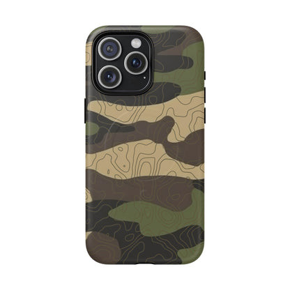 K-Factor Supply Co BDU Topo Tough Magnetic iPhone Case iPhone 15 Pro Max / Matte
