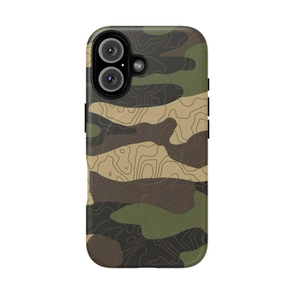 K-Factor Supply Co BDU Topo Tough Magnetic iPhone Case iPhone 16 / Matte