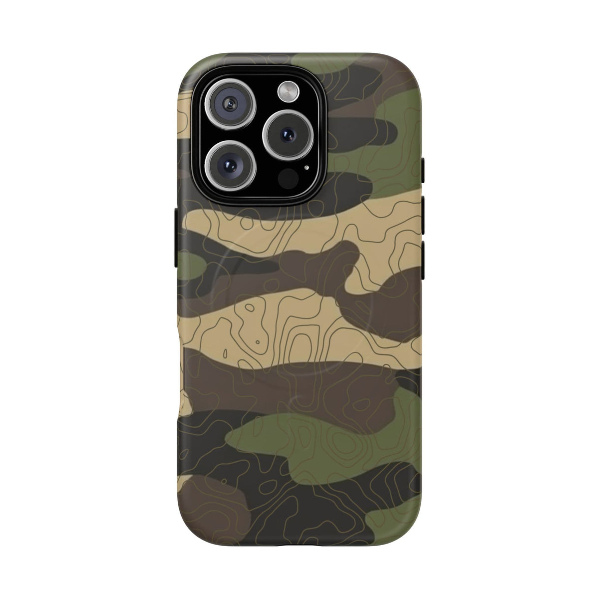 K-Factor Supply Co BDU Topo Tough Magnetic iPhone Case iPhone 16 Pro / Matte