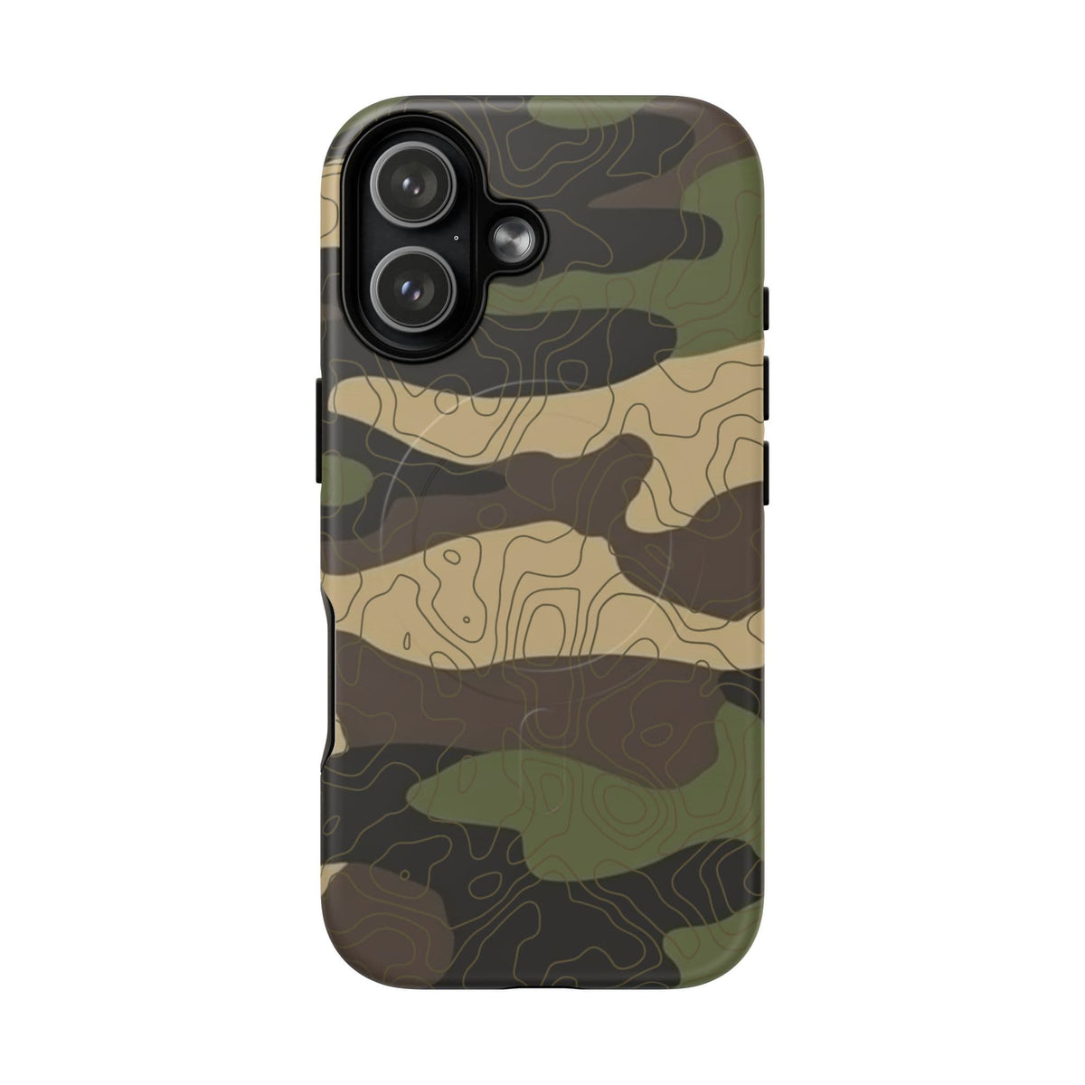 K-Factor Supply Co BDU Topo Tough Magnetic iPhone Case iPhone 17 / Matte