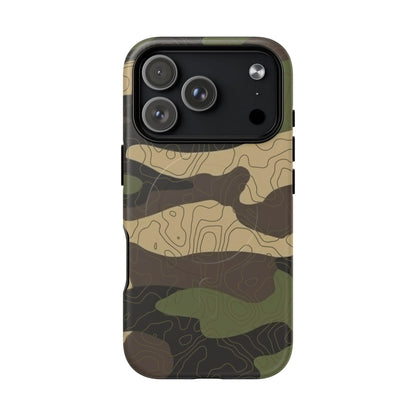 K-Factor Supply Co BDU Topo Tough Magnetic iPhone Case iPhone 18 Pro / Matte