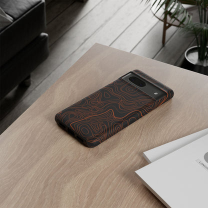 K-Factor Supply Co Blackout Topo Tough Android Case