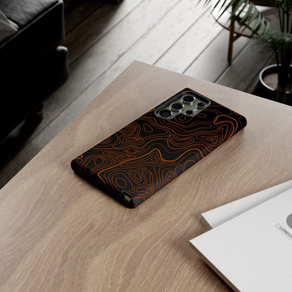 K-Factor Supply Co Blackout Topo Tough Android Case