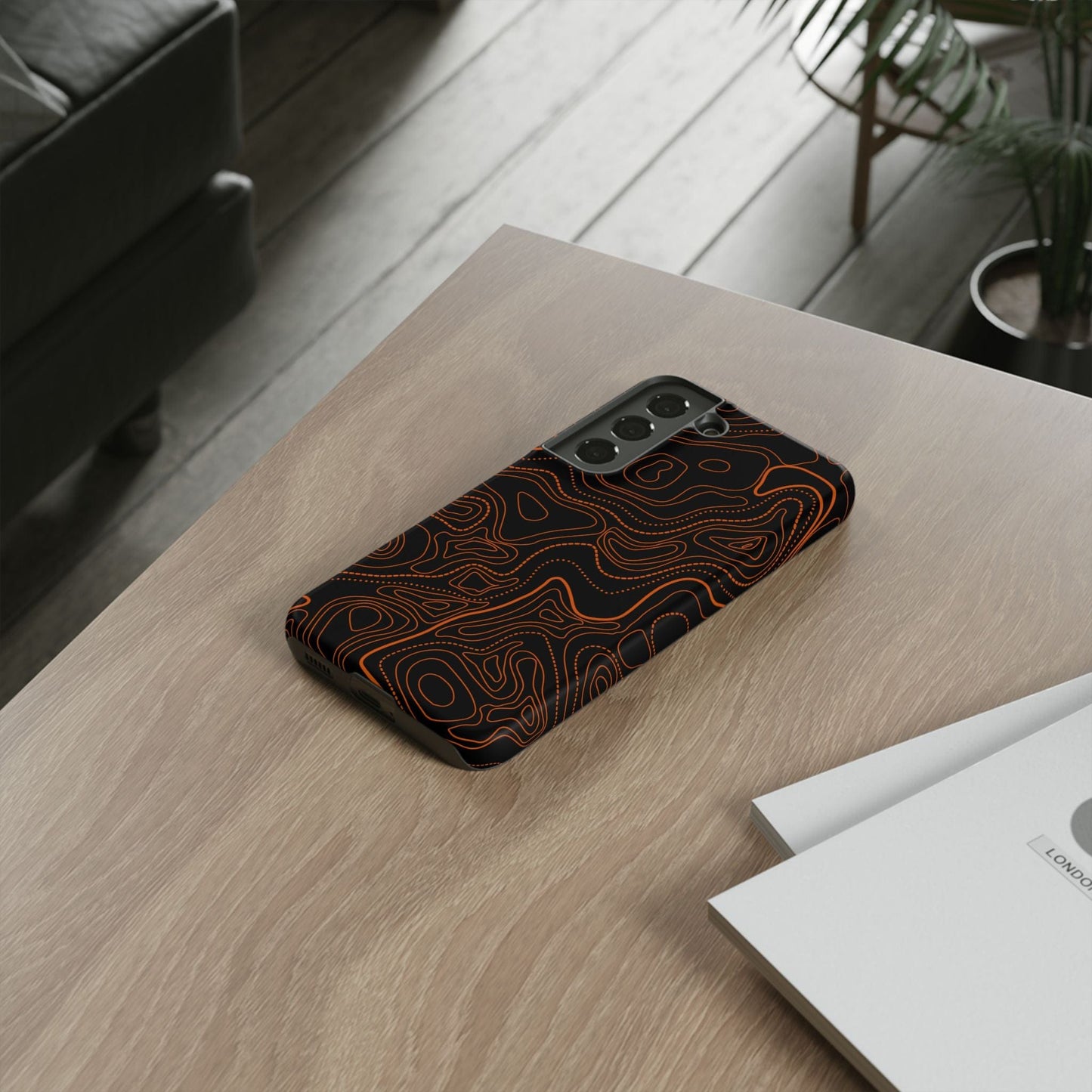 K-Factor Supply Co Blackout Topo Tough Android Case