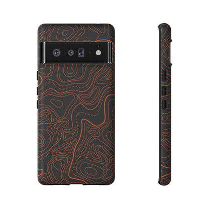 K-Factor Supply Co Blackout Topo Tough Android Case Google Pixel 6 Pro / Matte