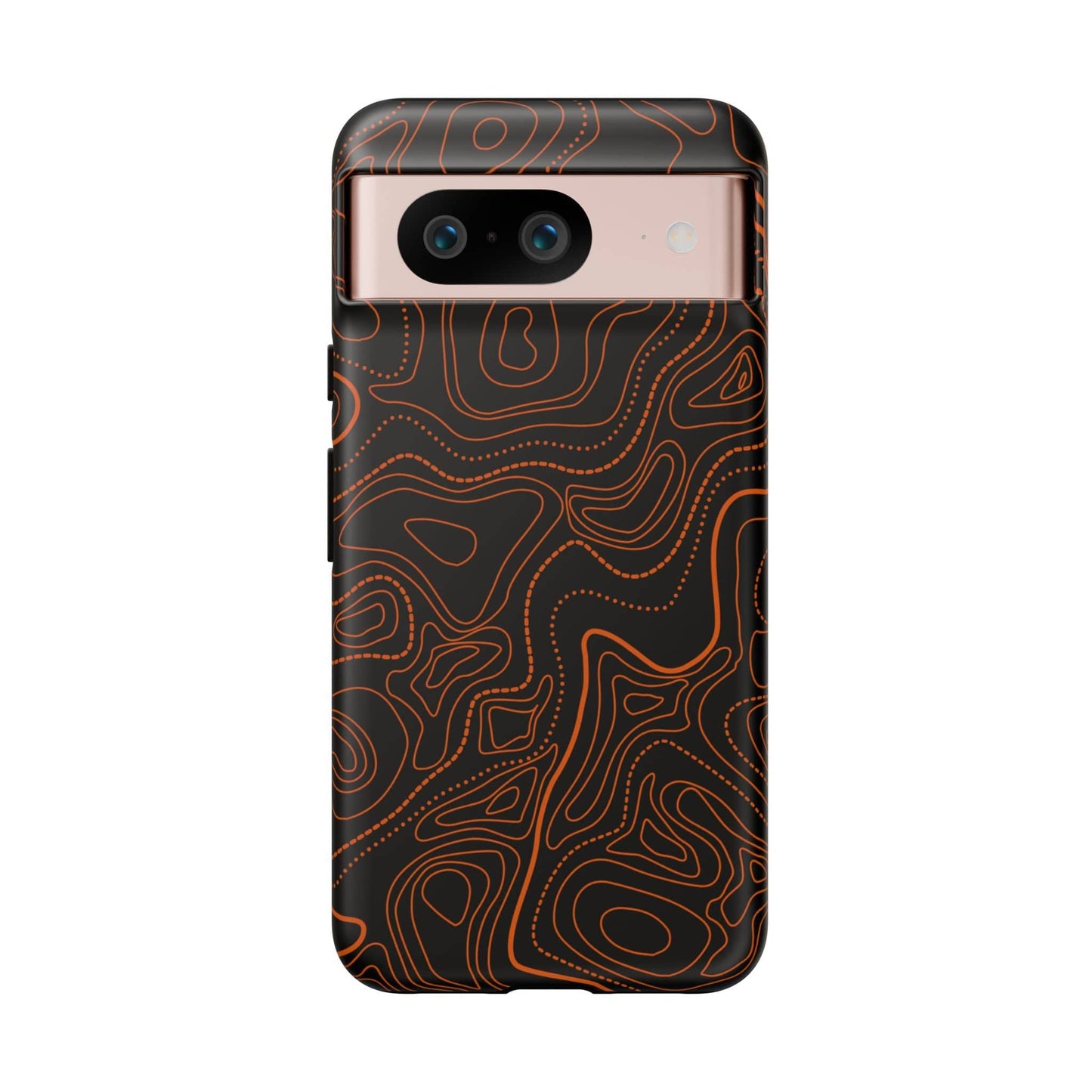 K-Factor Supply Co Blackout Topo Tough Android Case Google Pixel 8 / Matte
