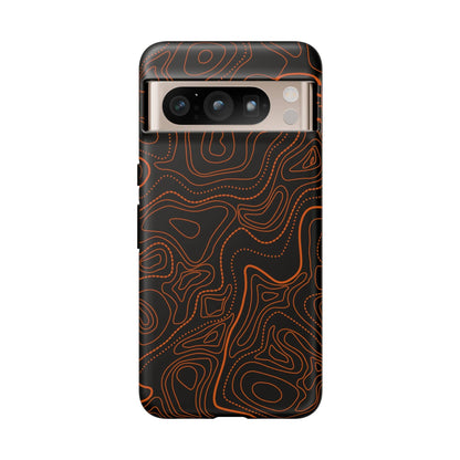 K-Factor Supply Co Blackout Topo Tough Android Case Google Pixel 8 Pro / Matte