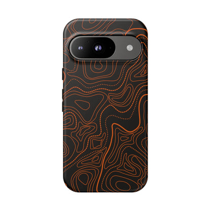K-Factor Supply Co Blackout Topo Tough Android Case Google Pixel 9 / Matte