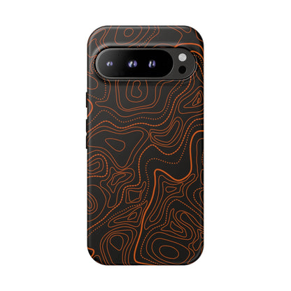 K-Factor Supply Co Blackout Topo Tough Android Case Google Pixel 9 Pro XL / Matte