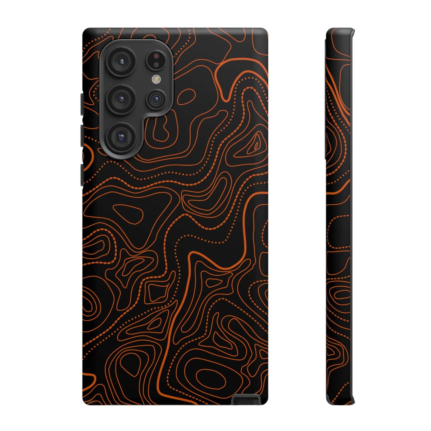 K-Factor Supply Co Blackout Topo Tough Android Case Samsung Galaxy S22 Ultra / Matte