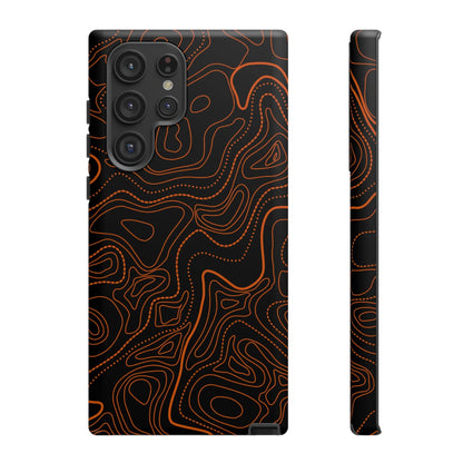 K-Factor Supply Co Blackout Topo Tough Android Case Samsung Galaxy S22 Ultra / Matte