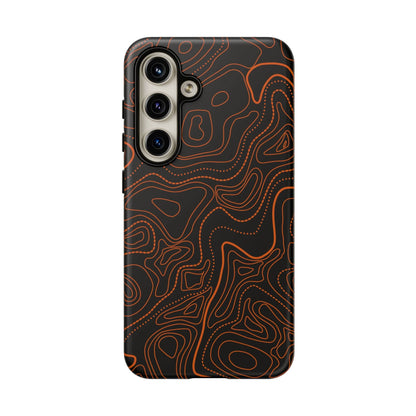 K-Factor Supply Co Blackout Topo Tough Android Case Samsung Galaxy S24 / Matte