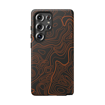 K-Factor Supply Co Blackout Topo Tough Android Case Samsung Galaxy S25 Ultra / Matte