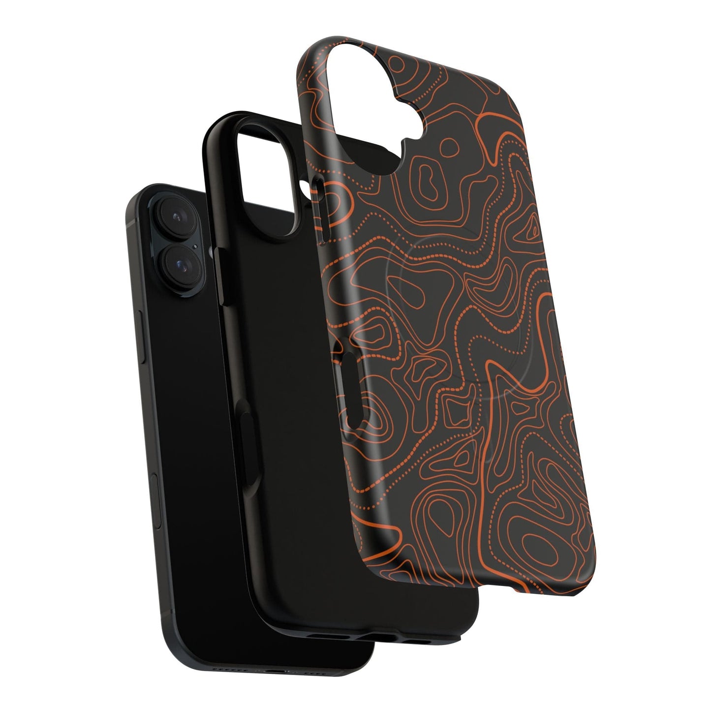 K-Factor Supply Co Blackout Topo Tough Magnetic iPhone Case