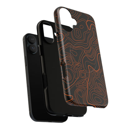 K-Factor Supply Co Blackout Topo Tough Magnetic iPhone Case
