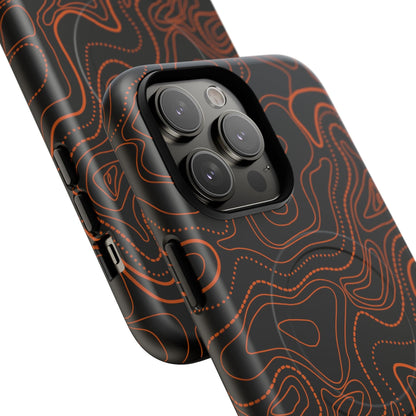 K-Factor Supply Co Blackout Topo Tough Magnetic iPhone Case
