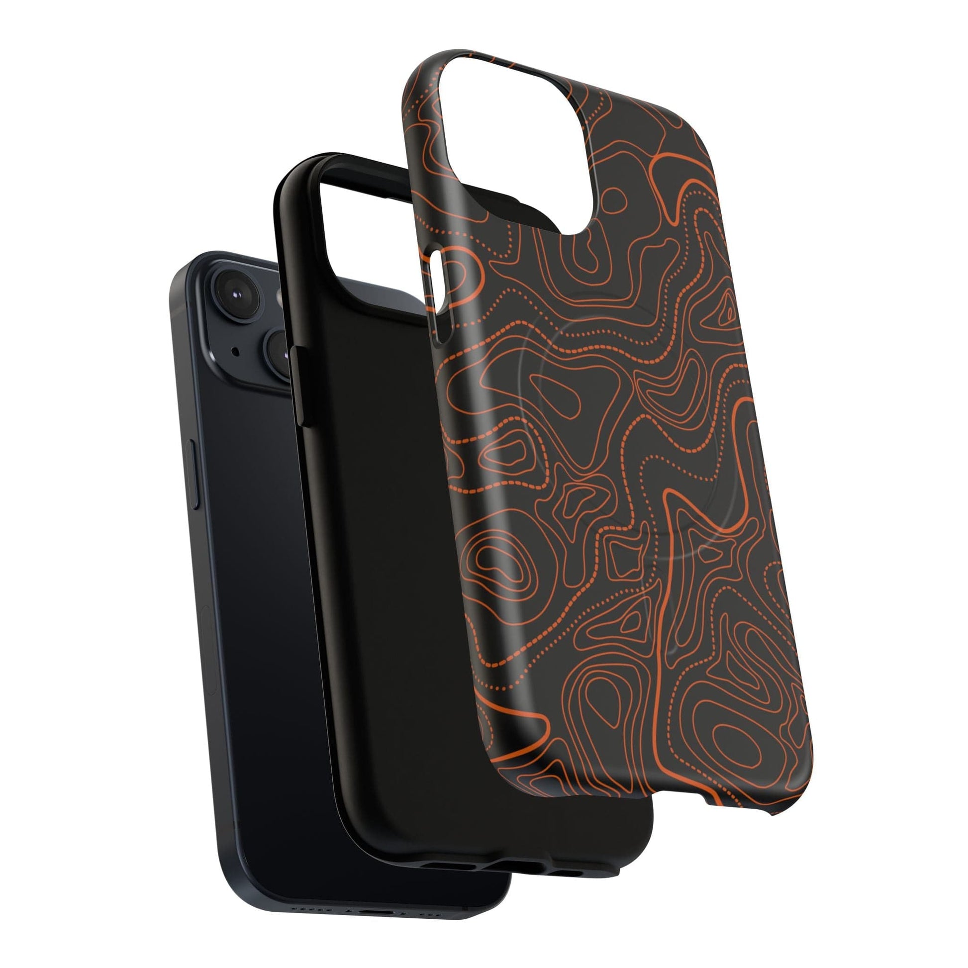 K-Factor Supply Co Blackout Topo Tough Magnetic iPhone Case