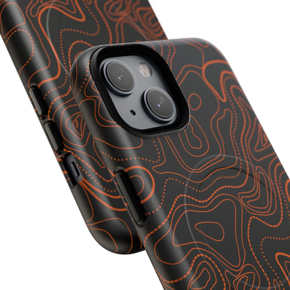 K-Factor Supply Co Blackout Topo Tough Magnetic iPhone Case