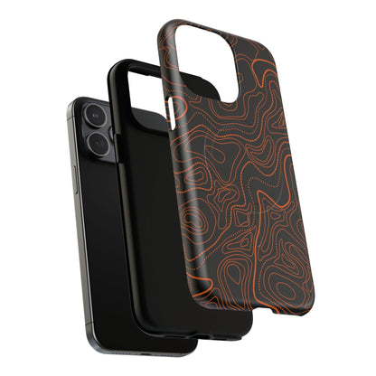 K-Factor Supply Co Blackout Topo Tough Magnetic iPhone Case