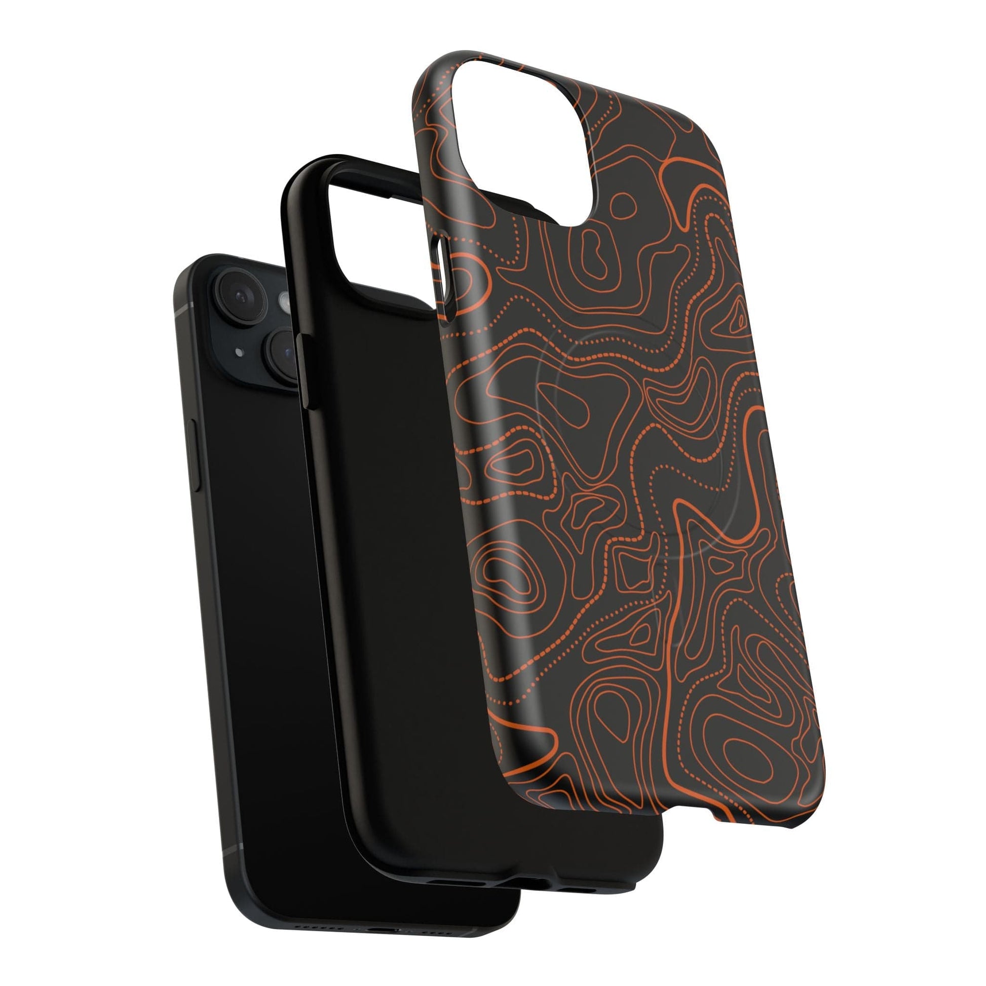 K-Factor Supply Co Blackout Topo Tough Magnetic iPhone Case