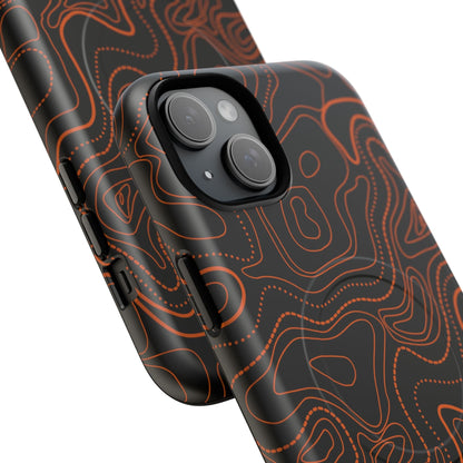 K-Factor Supply Co Blackout Topo Tough Magnetic iPhone Case