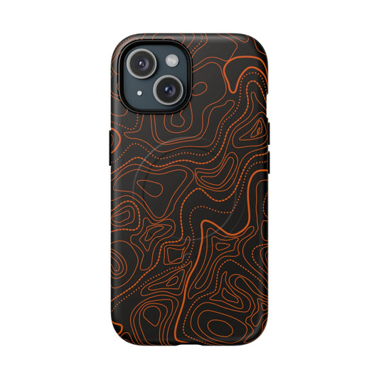 K-Factor Supply Co Blackout Topo Tough Magnetic iPhone Case iPhone 15 / Matte