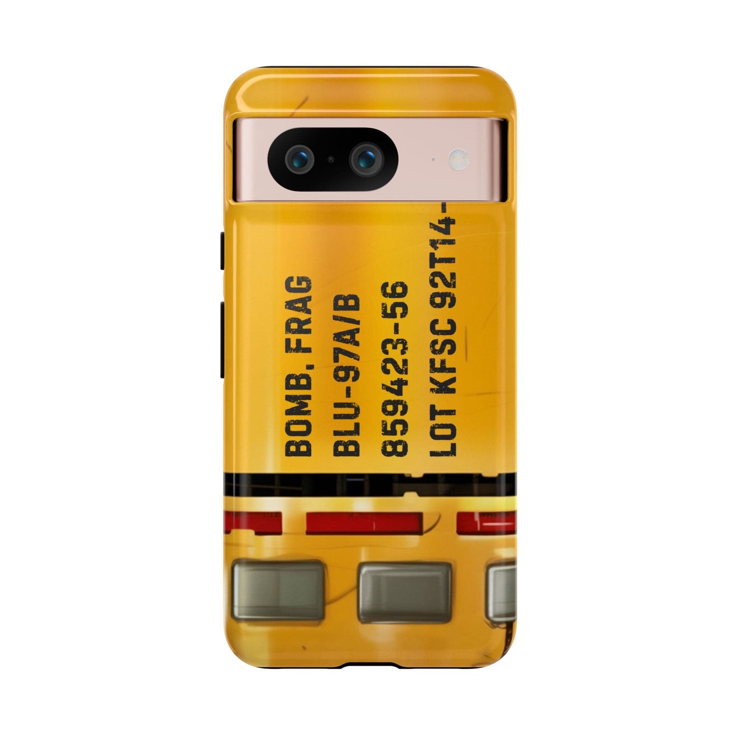 K-Factor Supply Co BLU-97 CEM Tough Android Case Google Pixel 8 / Glossy