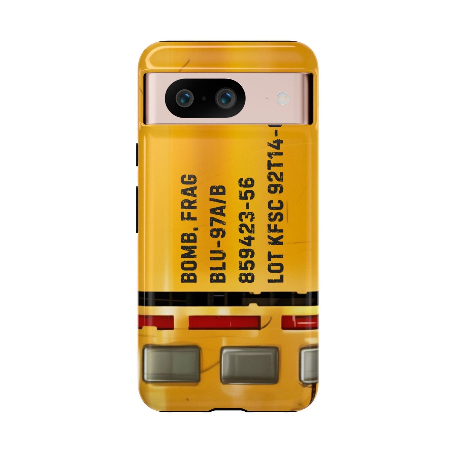 K-Factor Supply Co BLU-97 CEM Tough Android Case Google Pixel 8 / Glossy