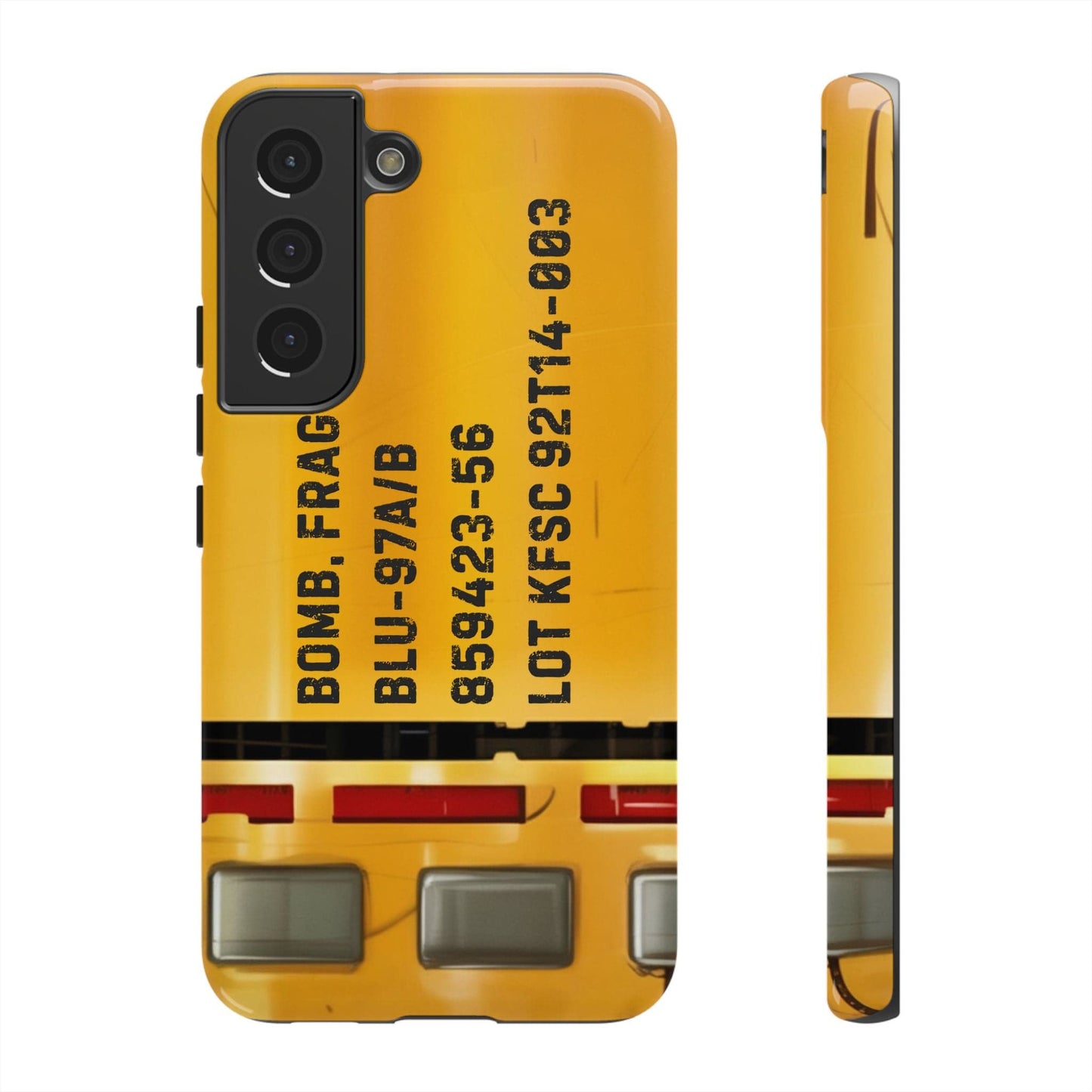 K-Factor Supply Co BLU-97 CEM Tough Android Case Samsung Galaxy S22 / Glossy