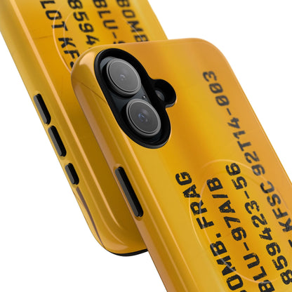 K-Factor Supply Co BLU-97 CEM Tough Magnetic iPhone Case