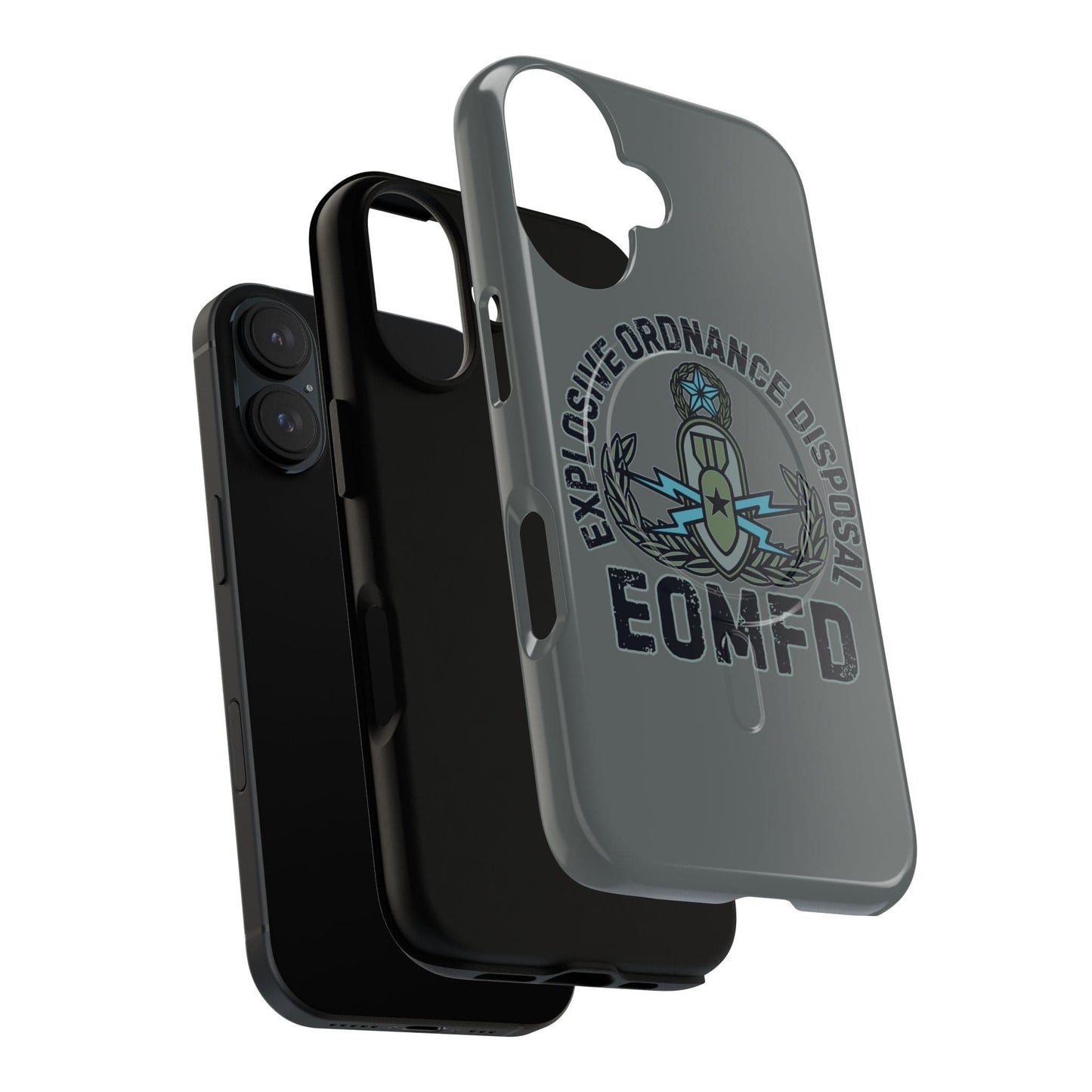 K-Factor Supply Co Blue Devil EOMFD Crab Tough Magnetic iPhone Case