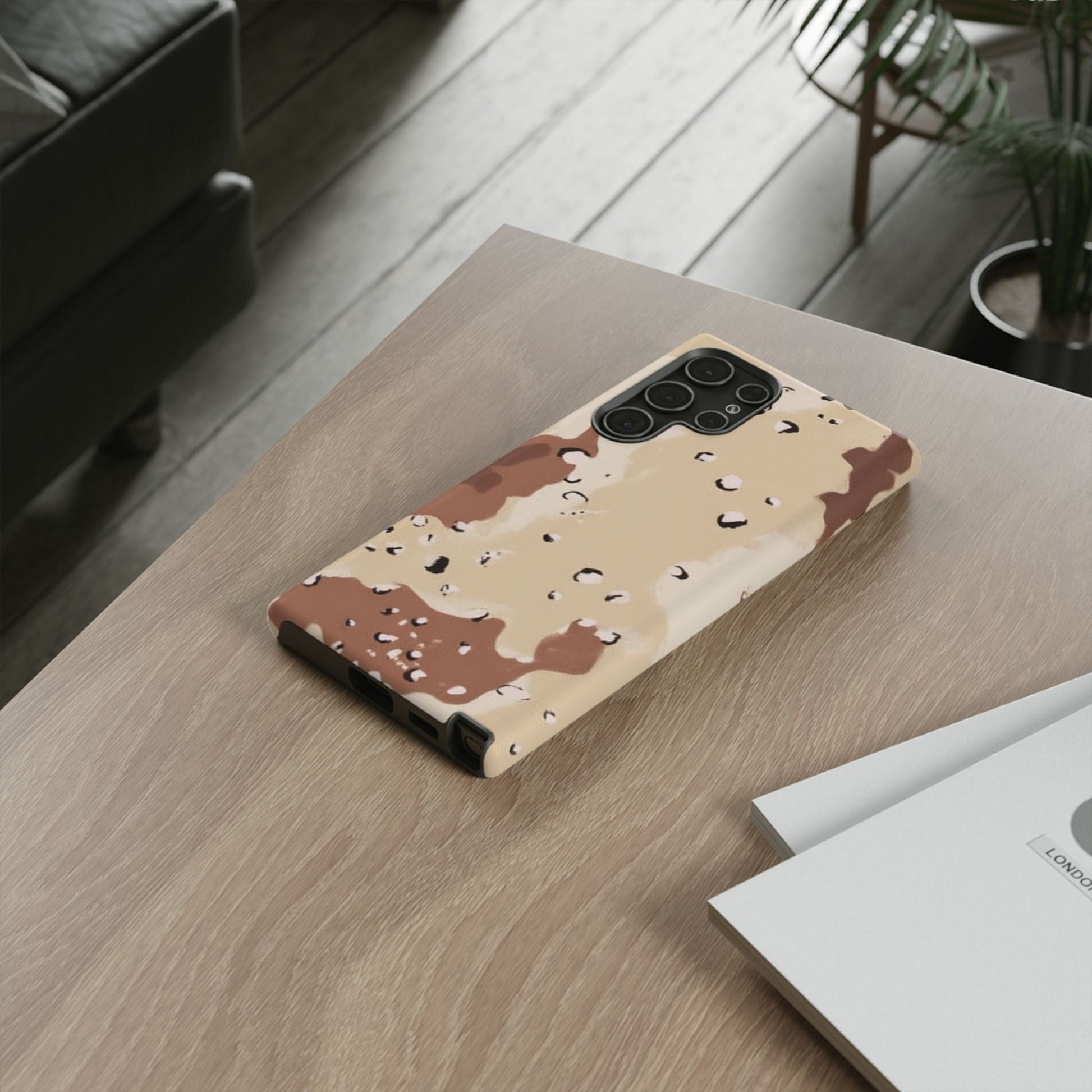 K-Factor Supply Co Chocolate Chip Camo Tough Android Case