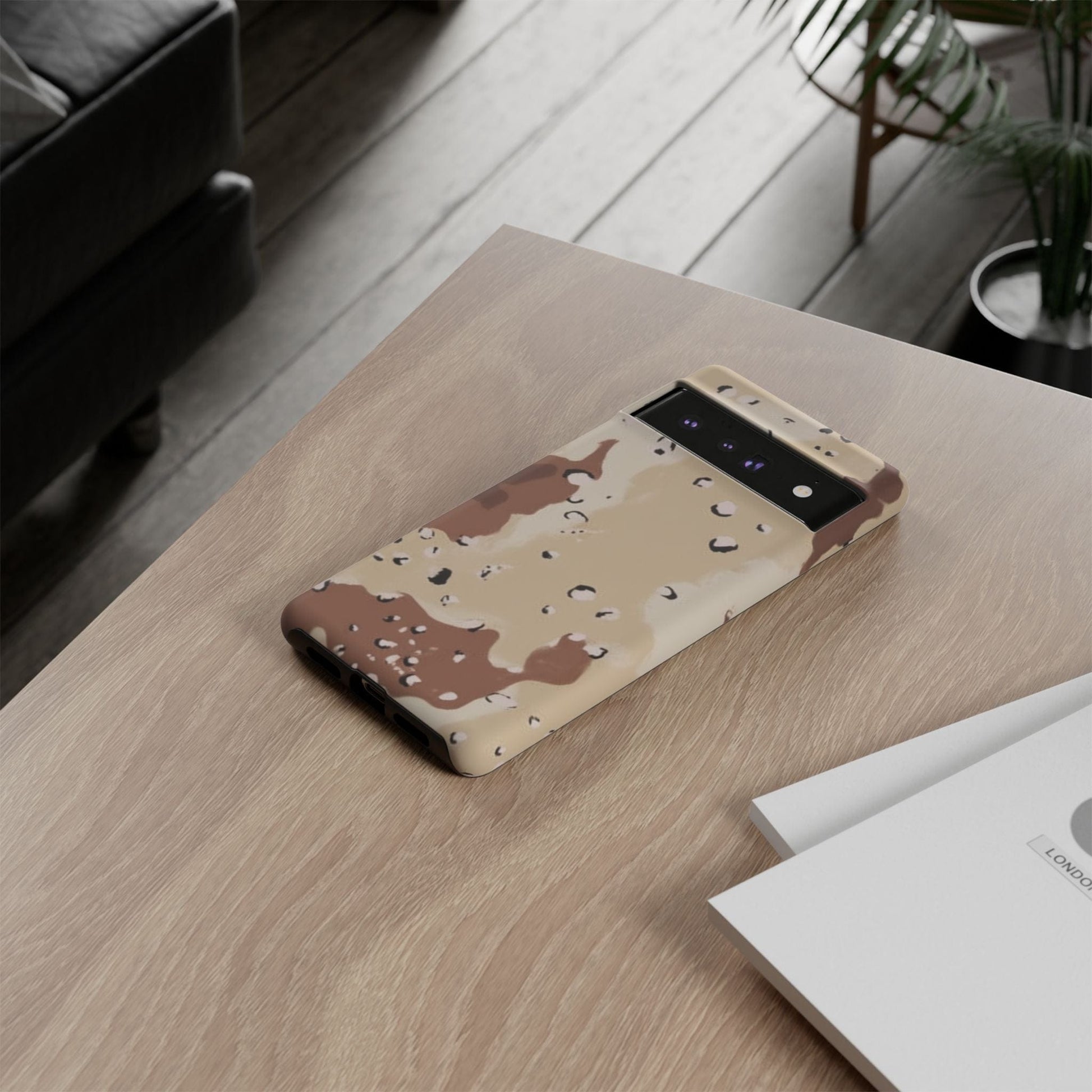 K-Factor Supply Co Chocolate Chip Camo Tough Android Case