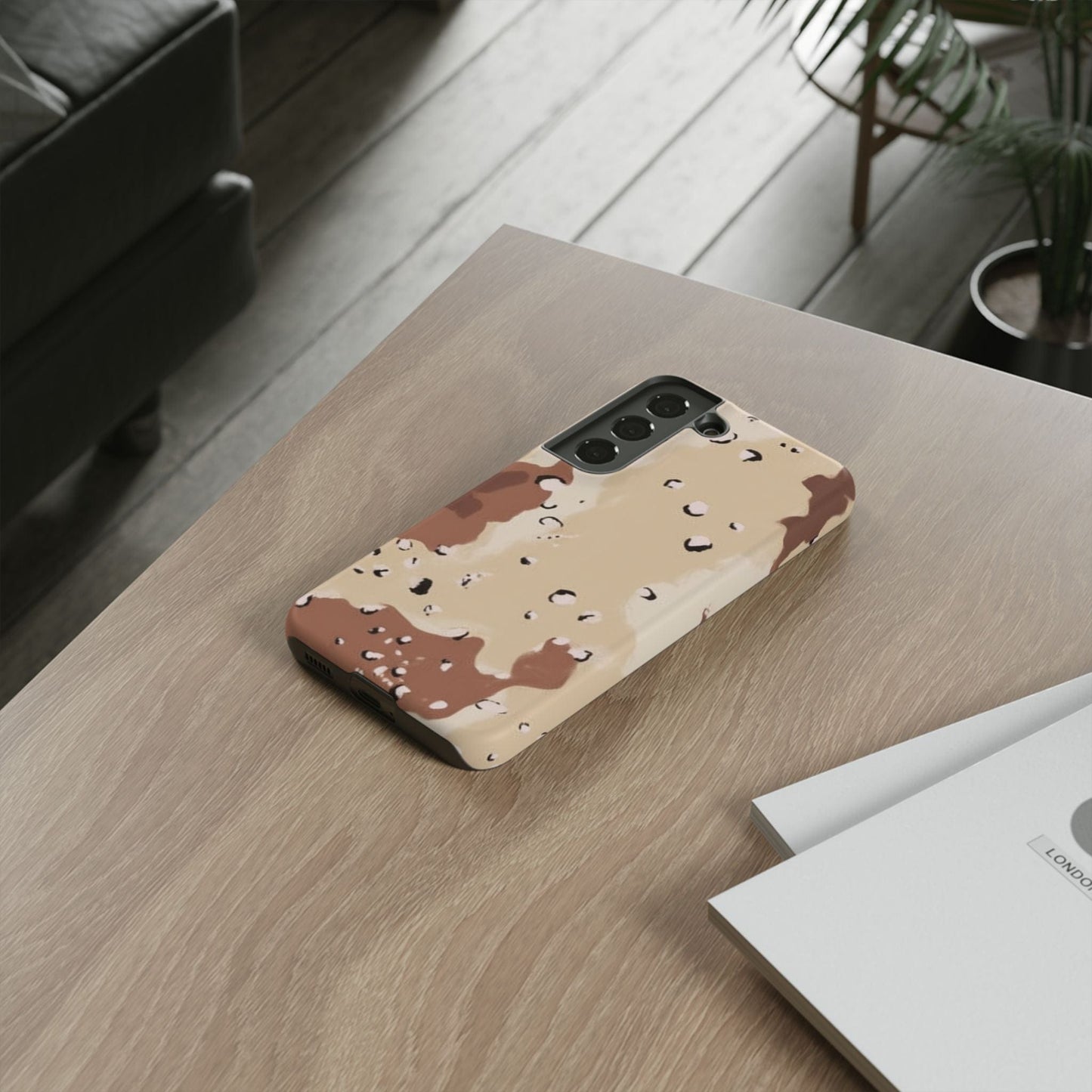 K-Factor Supply Co Chocolate Chip Camo Tough Android Case