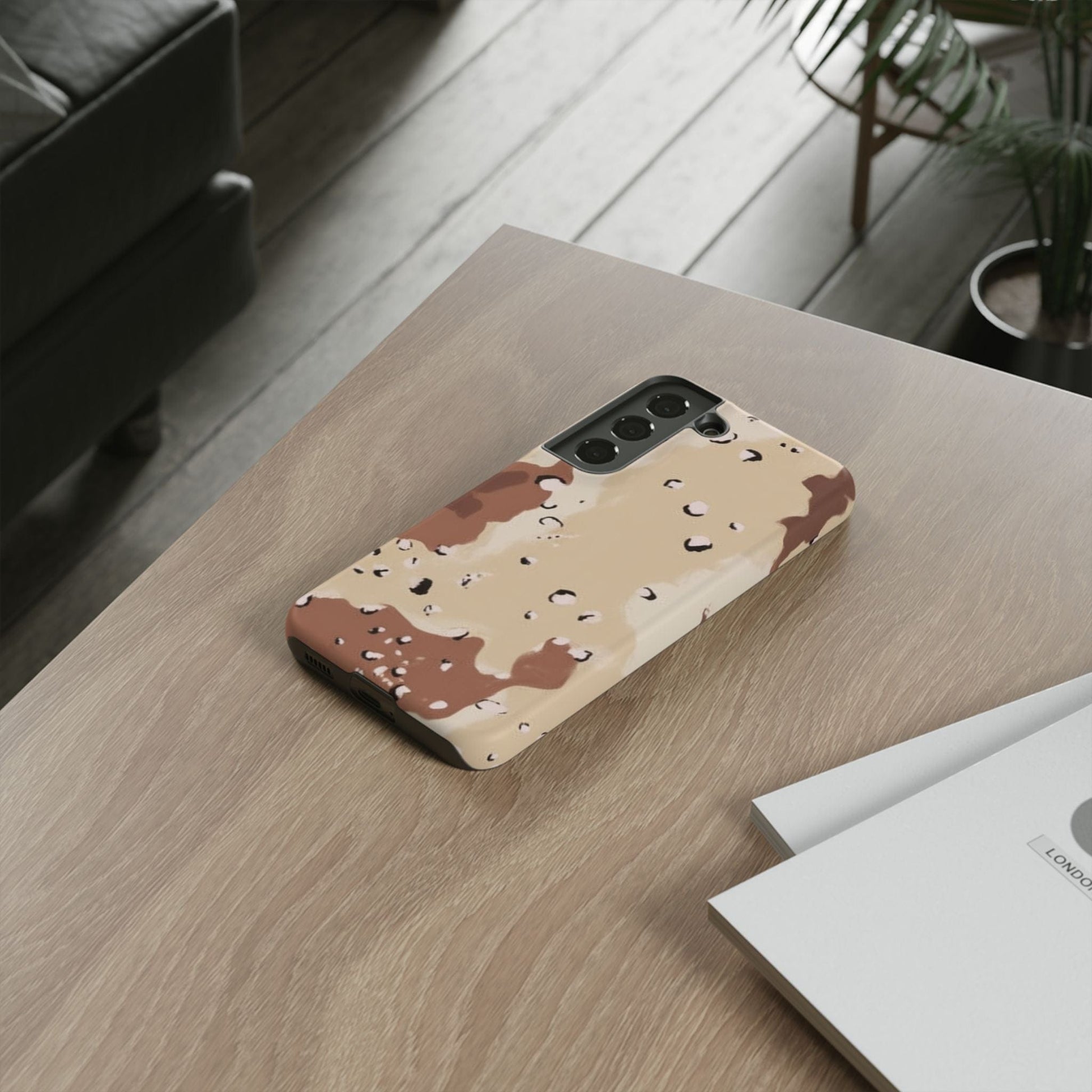 K-Factor Supply Co Chocolate Chip Camo Tough Android Case