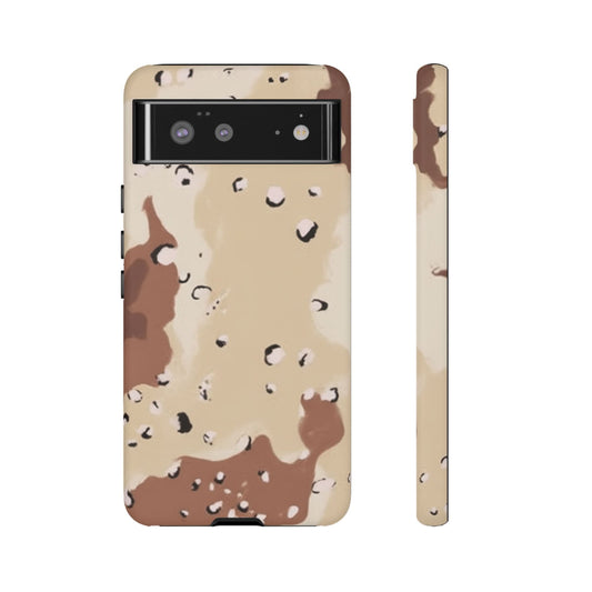 K-Factor Supply Co Chocolate Chip Camo Tough Android Case Google Pixel 6 / Matte