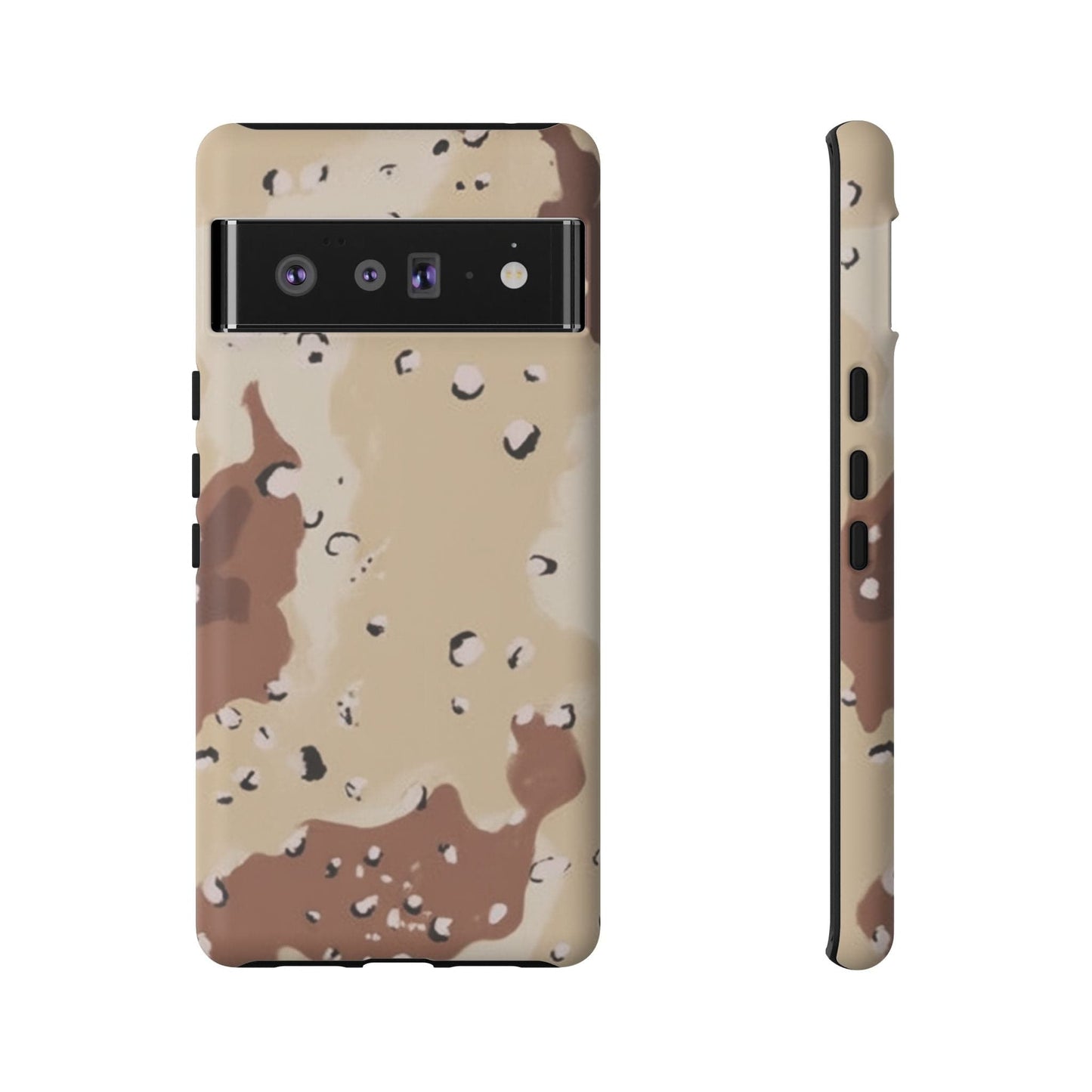 K-Factor Supply Co Chocolate Chip Camo Tough Android Case Google Pixel 6 Pro / Matte