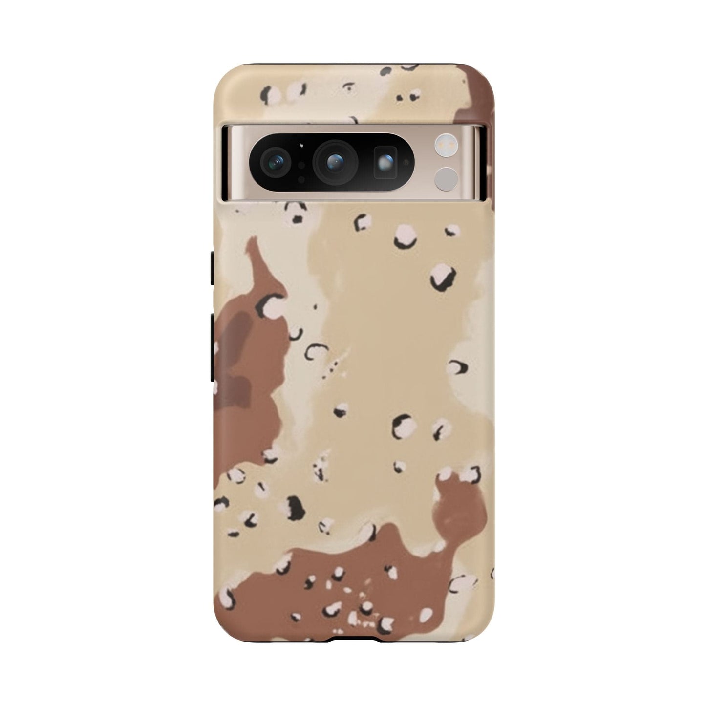 K-Factor Supply Co Chocolate Chip Camo Tough Android Case Google Pixel 8 Pro / Matte