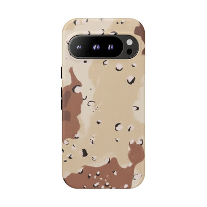 K-Factor Supply Co Chocolate Chip Camo Tough Android Case Google Pixel 9 Pro / Matte