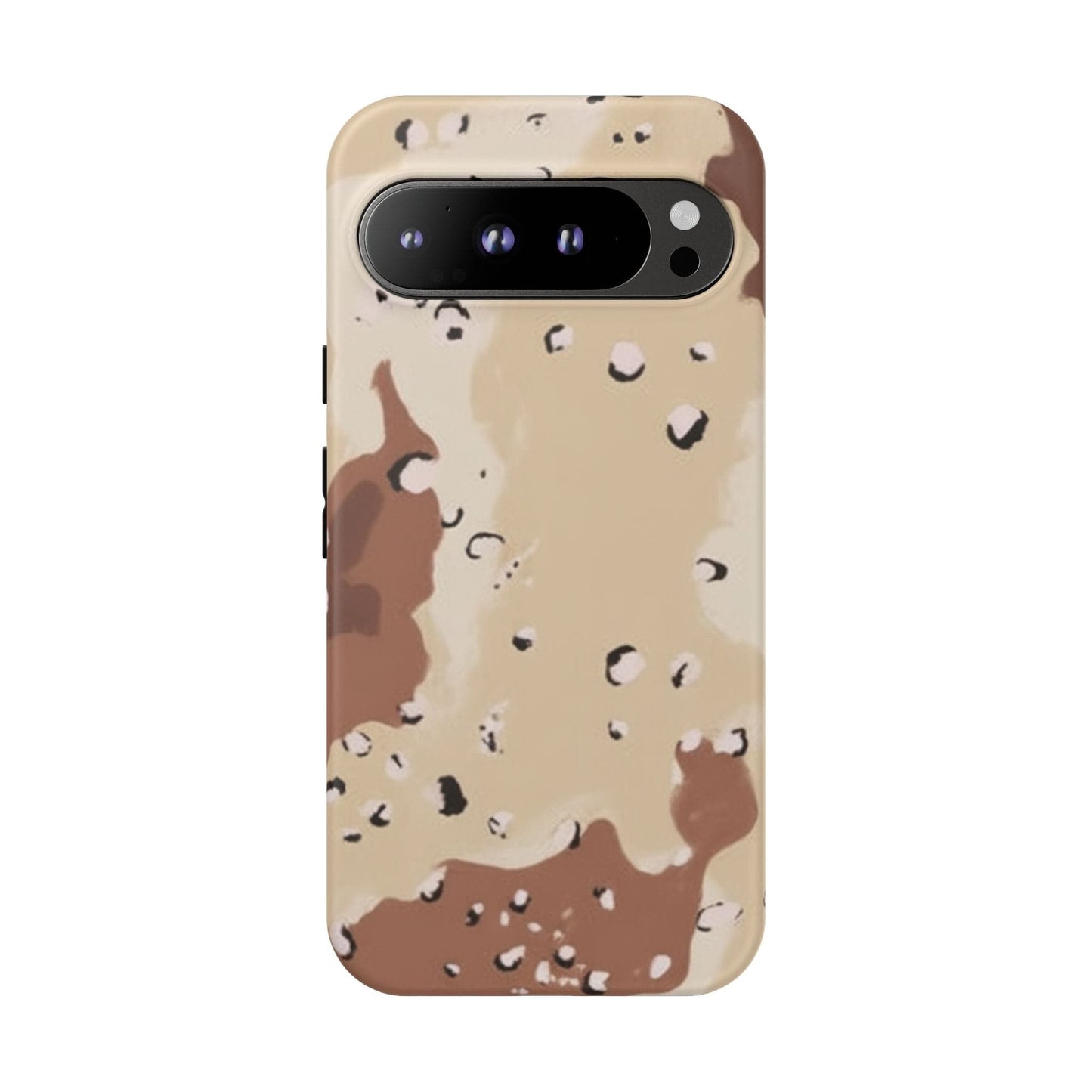 K-Factor Supply Co Chocolate Chip Camo Tough Android Case Google Pixel 9 Pro XL / Matte