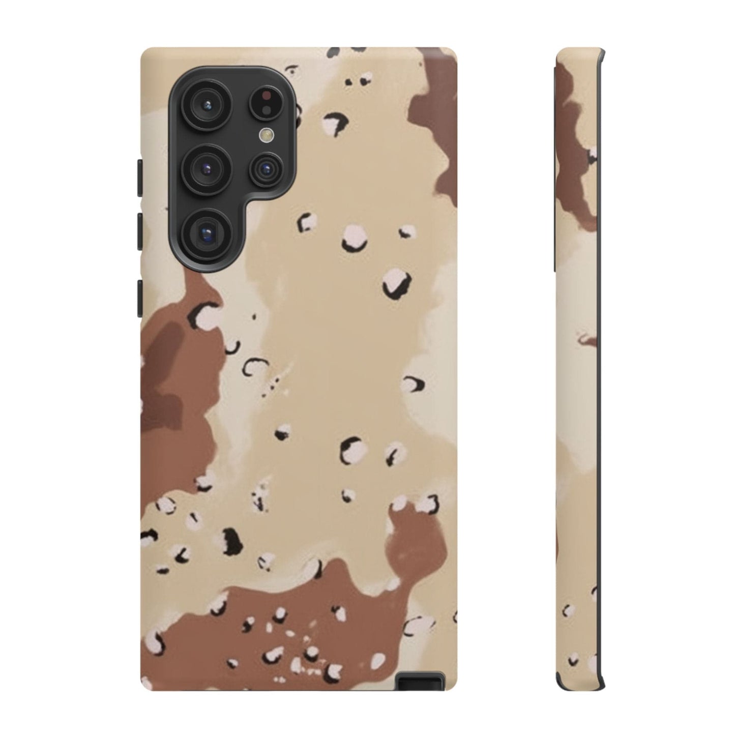 K-Factor Supply Co Chocolate Chip Camo Tough Android Case Samsung Galaxy S22 Ultra / Matte